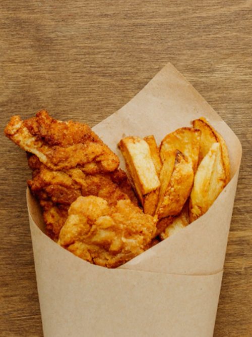 [Cap Kawan] Food Paper Wrapping A -15 1/4" x 17 1/2" [Brown]