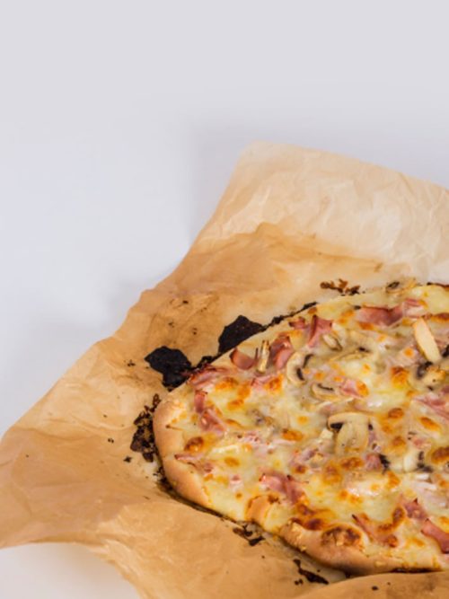 [Big Tree] Food Paper Wrapping D - 11 1/2" x 12" [Brown]