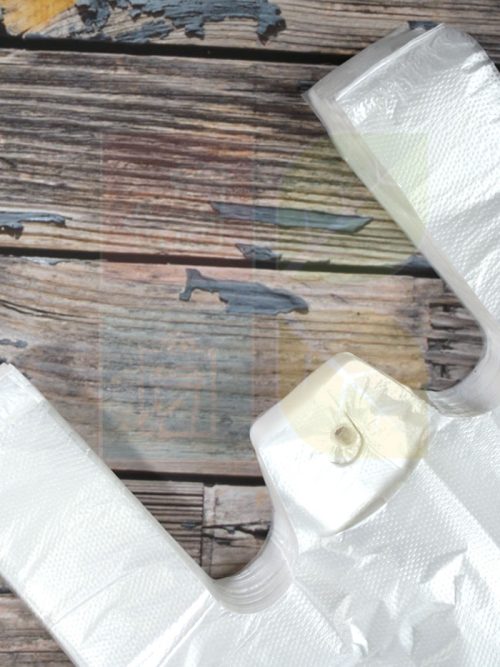 [Cap Orang Kuat] 12" x 16" [White/Red] 100pcs±