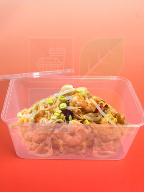 [HY] T1-1000 Disposable PP Container with Lid