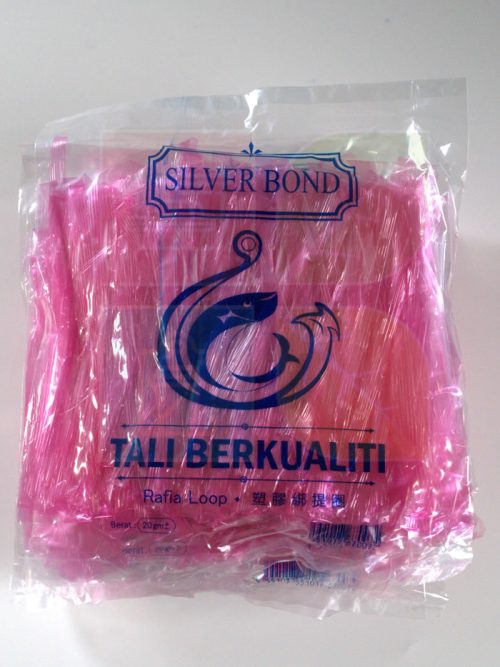 [Silver Bond] Rafia Loop/Tali Rafia Machine String 20gm±