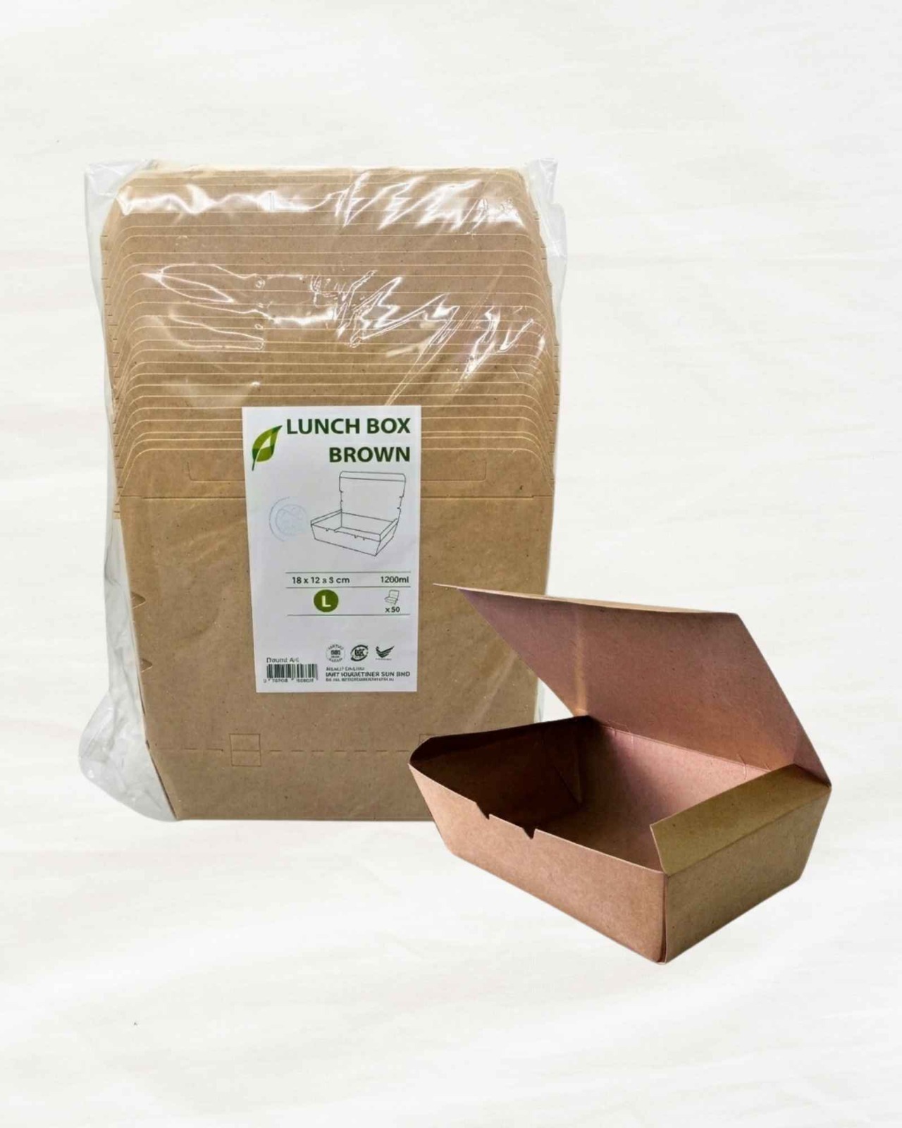 DAUN -LA-L Lunch Box (Brown) - Image 2